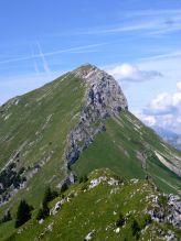 Mont Colombier, un sommet qui nous suit tout au long du tour des bauges