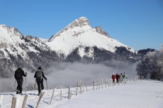 Araclod, point culminant du Massif des Bauges. 2217 m